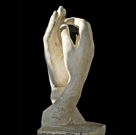 The Cathedral by Auguste Rodin